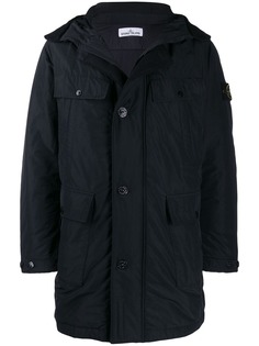Stone Island padded logo parka