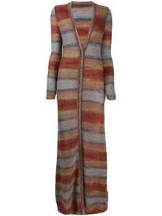 Jacquemus striped long cardigan