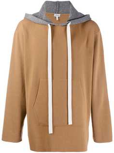 Loewe cashmere knit hoodie