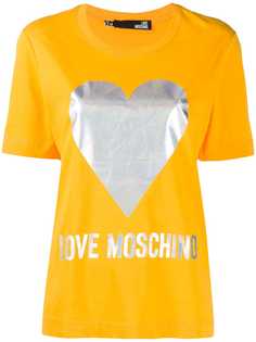 Love Moschino printed logo T-shirt