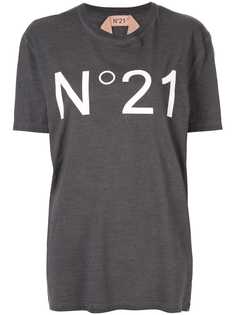Nº21 logo print T-shirt