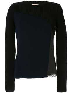 Nº21 panelled knitted jumper