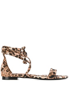 Tabitha Simmons leopard print sandals