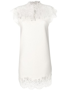 Ermanno Scervino платье с кружевным верхним слоем
