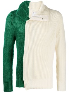 Sacai SACAI 1902083M 163 OFF WHITE GREEN Natural (Vegetable)->Cotton