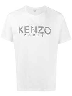 Kenzo классическая футболка с принтом логотипа