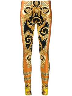 Versace baroque print leggings