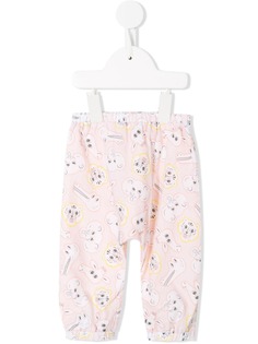 Kenzo Kids брюки с принтом
