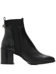 Tods block heel ankle boots Tod`S