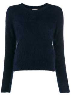 Bellerose round neck fuzzy knit jumper