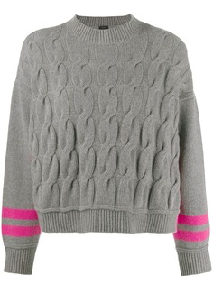 Pinko twist knit jumper
