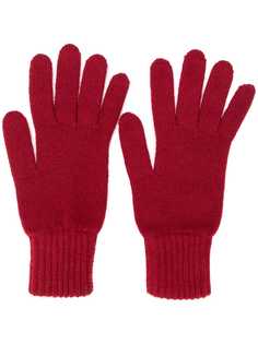 Pringle Of Scotland gloves with ribbed details