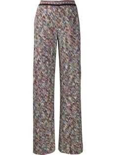 Missoni flared knit trousers
