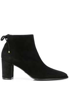 Stuart Weitzman lace up detail ankle boots