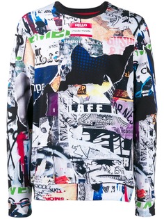 Frankie Morello long sleeve printed sweatshirt