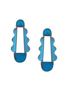 Annie Costello Brown серьги Matisse