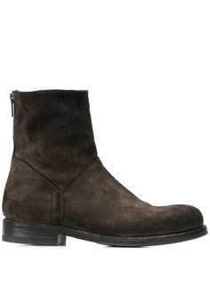 Pantanetti round toe ankle boots