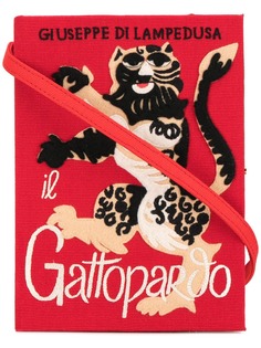 Olympia Le-Tan клатч в виде книги Gatopardo