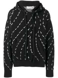 Off-White худи с принтом