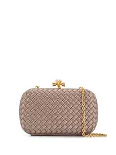 Bottega Veneta клатч с плетением Intrecciato