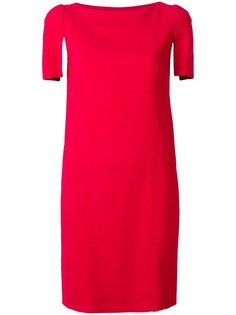 Lanvin платье с рукавами с разрезами