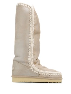 Mou MOU FW101002B ESKIMO BOOT 40CM STME Leather/Fur/Exotic Skins->Leather