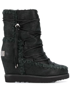 Mou MOU FW101001B ESKIMO 18 CBKG Leather/Fur/Exotic Skins->Leather