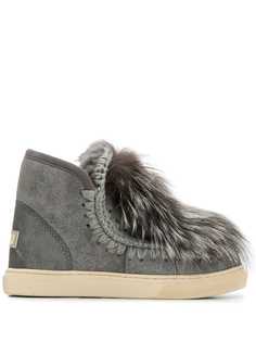 Mou MOU FW111012B ESKI SNEAKERS FRONT FUR DUIRO Leather/Fur/Exotic Skins->Leather