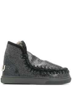 Mou MOU FW111008C ESKI SNEAKERS METAL LOGO 3DCHA Leather/Fur/Exotic Skins->Leather