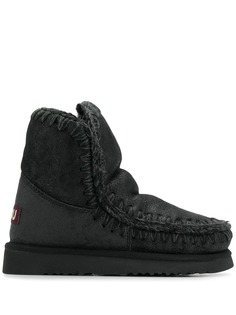Mou MOU FW151001B ESKIMO FRENCH TOE CBKG Leather/Fur/Exotic Skins->Leather