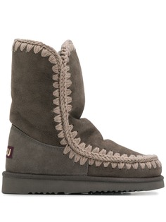 Mou MOU FW101000A ESKIMO BOOT 24CM CHA Leather/Fur/Exotic Skins->Leather