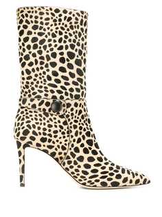 Giuseppe Zanotti ботильоны с леопардовым принтом