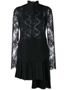 Ermanno Scervino кружевное коктейльное платье