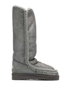 Mou MOU FW101002B ESKIMO BOOT 40CM DUIRO Leather/Fur/Exotic Skins->Leather