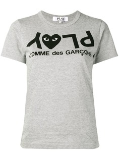 Comme Des Garçons Play футболка с принтом