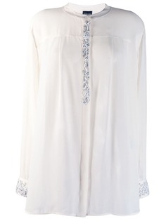 Ermanno Scervino блузка с вышивкой бисером
