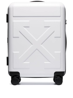 Off-White чемодан For Travel на колесах
