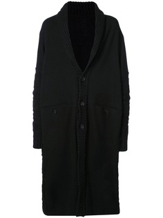 Yohji Yamamoto однобортное пальто