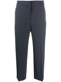 Jil Sander укороченные брюки Lindsey строгого кроя