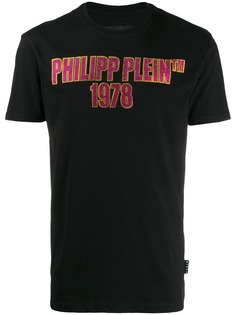Philipp Plein футболка со стразами
