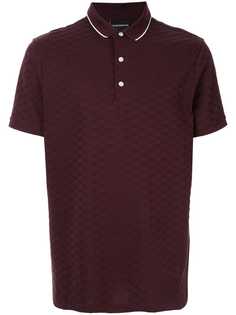 Emporio Armani eagle logo polo shirt