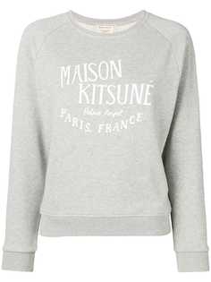 Maison Kitsuné толстовка с принтом