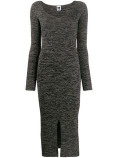 M Missoni ribbed knit long dress