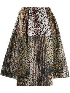 Pierre-Louis Mascia leopard print skirt