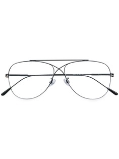 Tom Ford Eyewear солнцезащитные очки-авиаторы в тонкой оправе