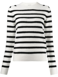 Saint Laurent stripe knitted jumper
