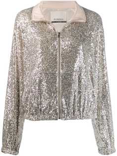 Pinko sequin embroidery jacket