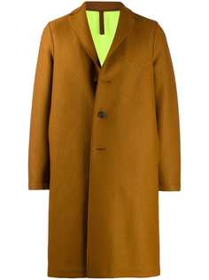 Harris Wharf London single-breasted midi coat