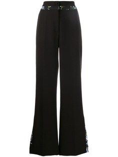 Blumarine Pantaloni c/bordi stampa