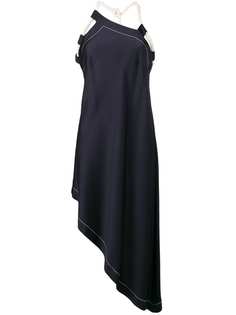 Monse длинное платье асимметричного кроя